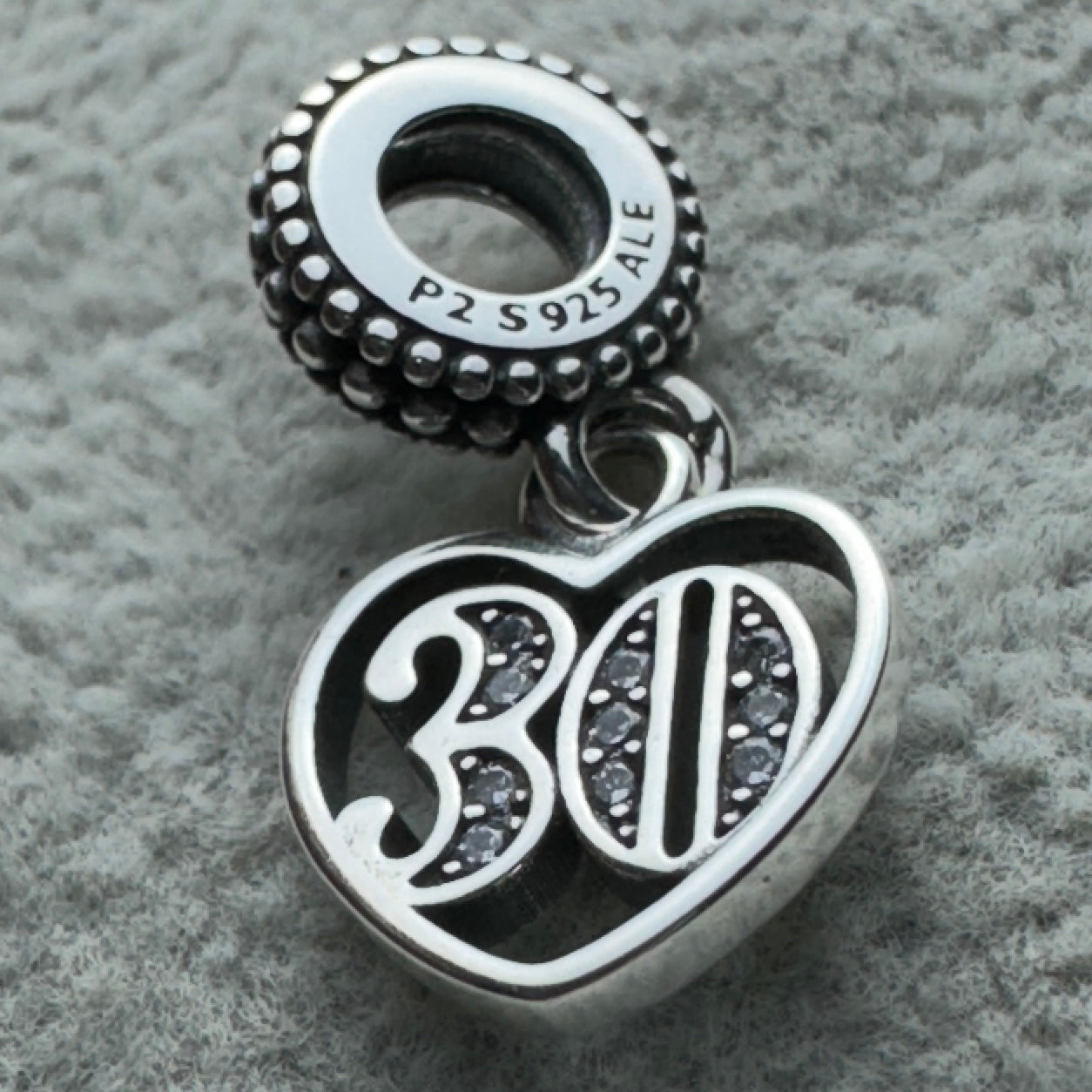 Charm Colgante 30 Años