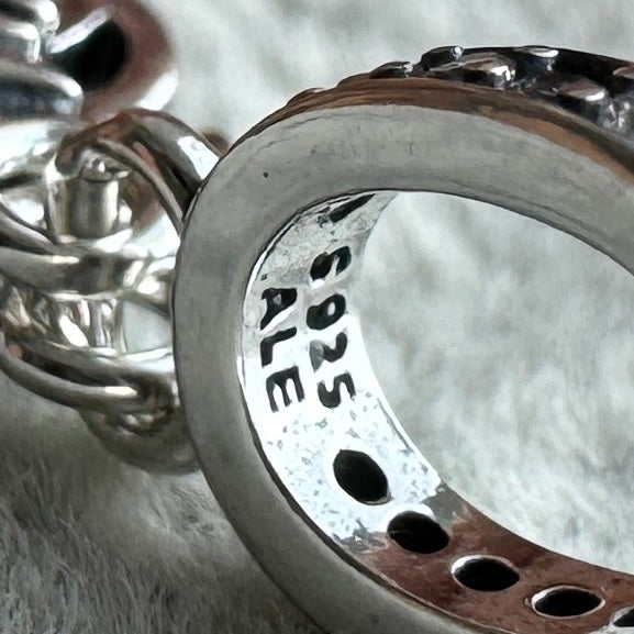 Charm Colgante Doble Palmera Y Flamenco Miami