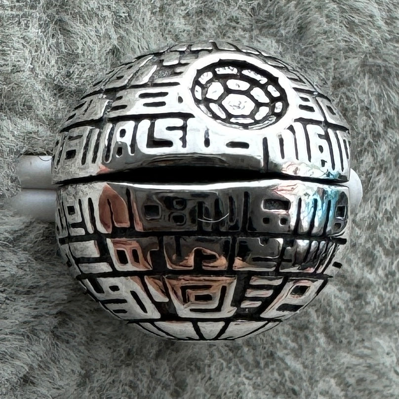 Charm Clip De Seguridad Estrella De La Muerte Star Wars Disney