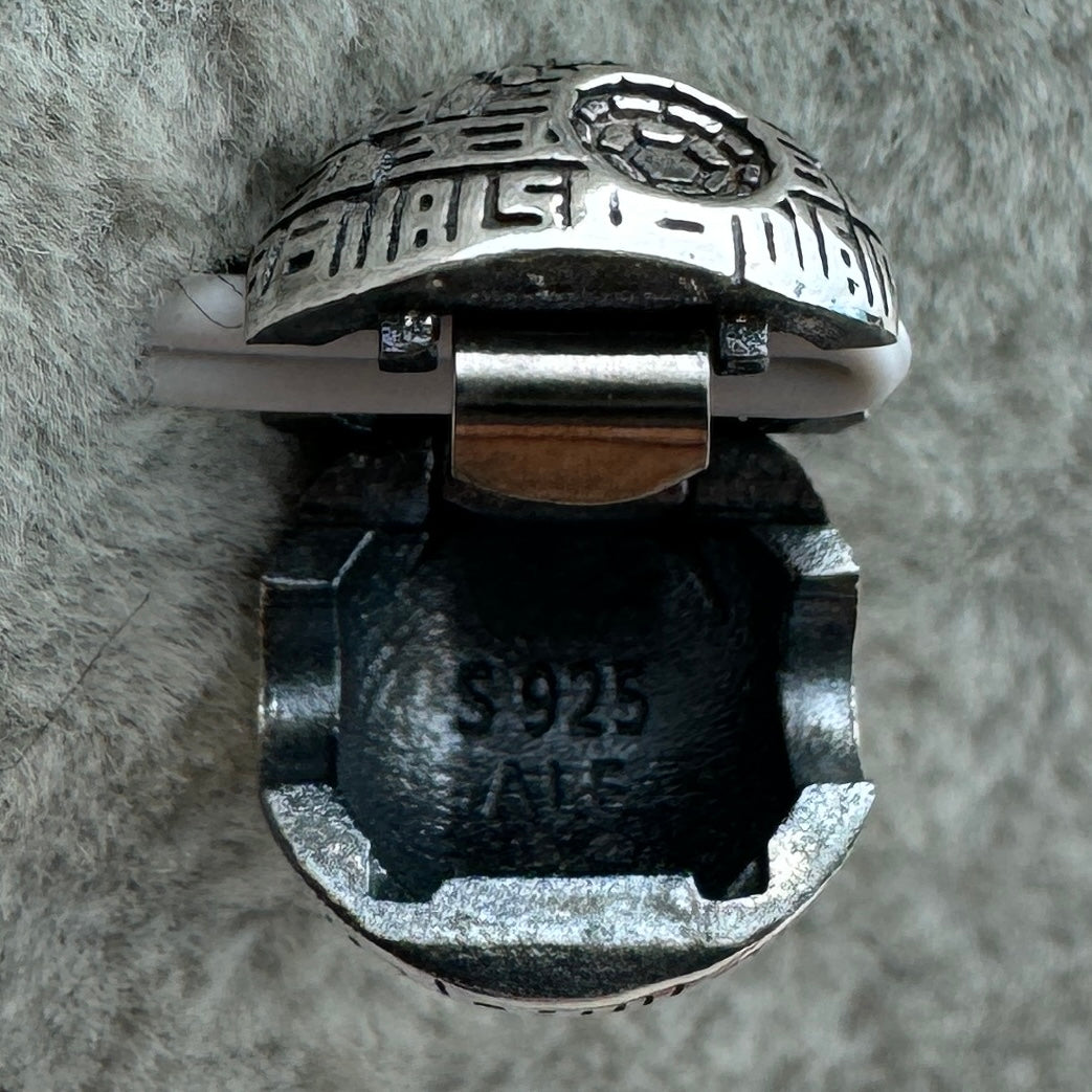 Charm Clip De Seguridad Estrella De La Muerte Star Wars Disney