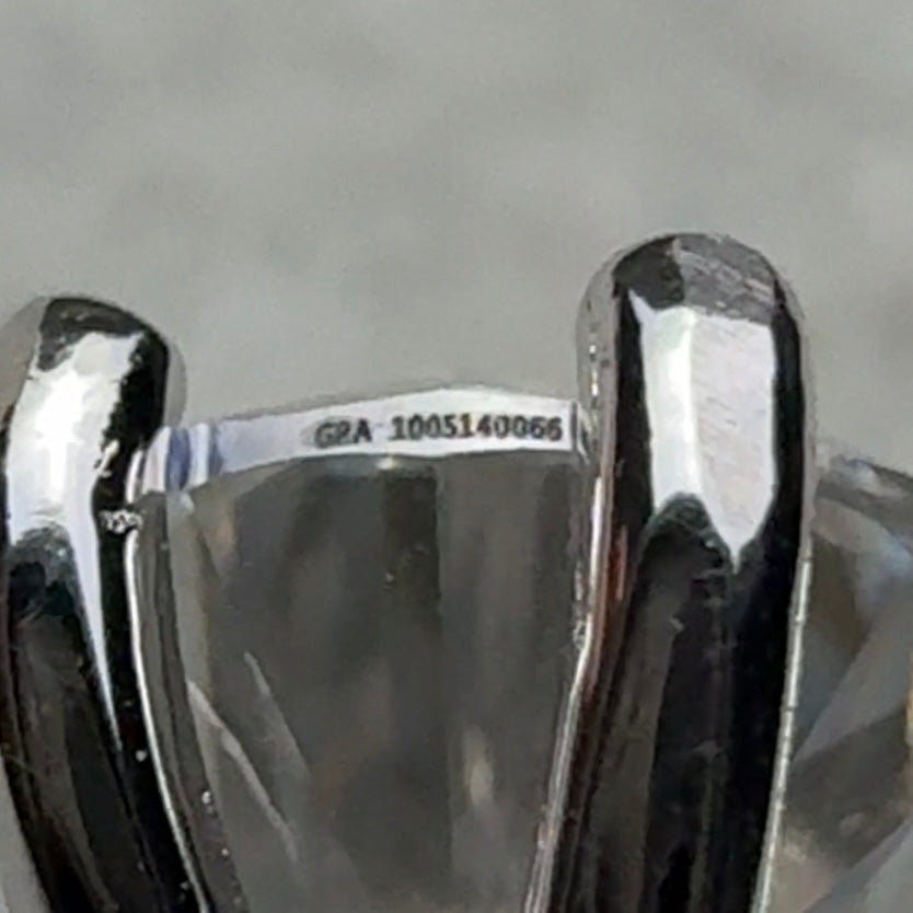 Anillo Contorno Moissanita
