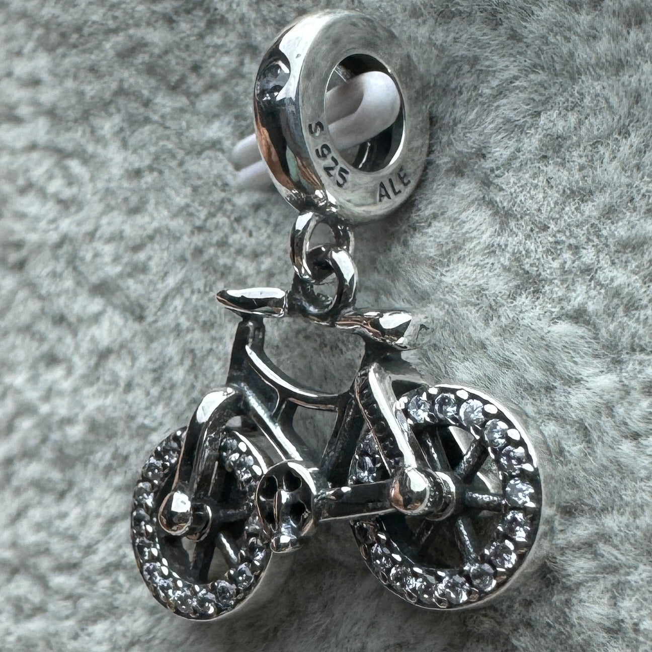 Charm Colgante Bicicleta (Se Le Mueven Las Llantas)