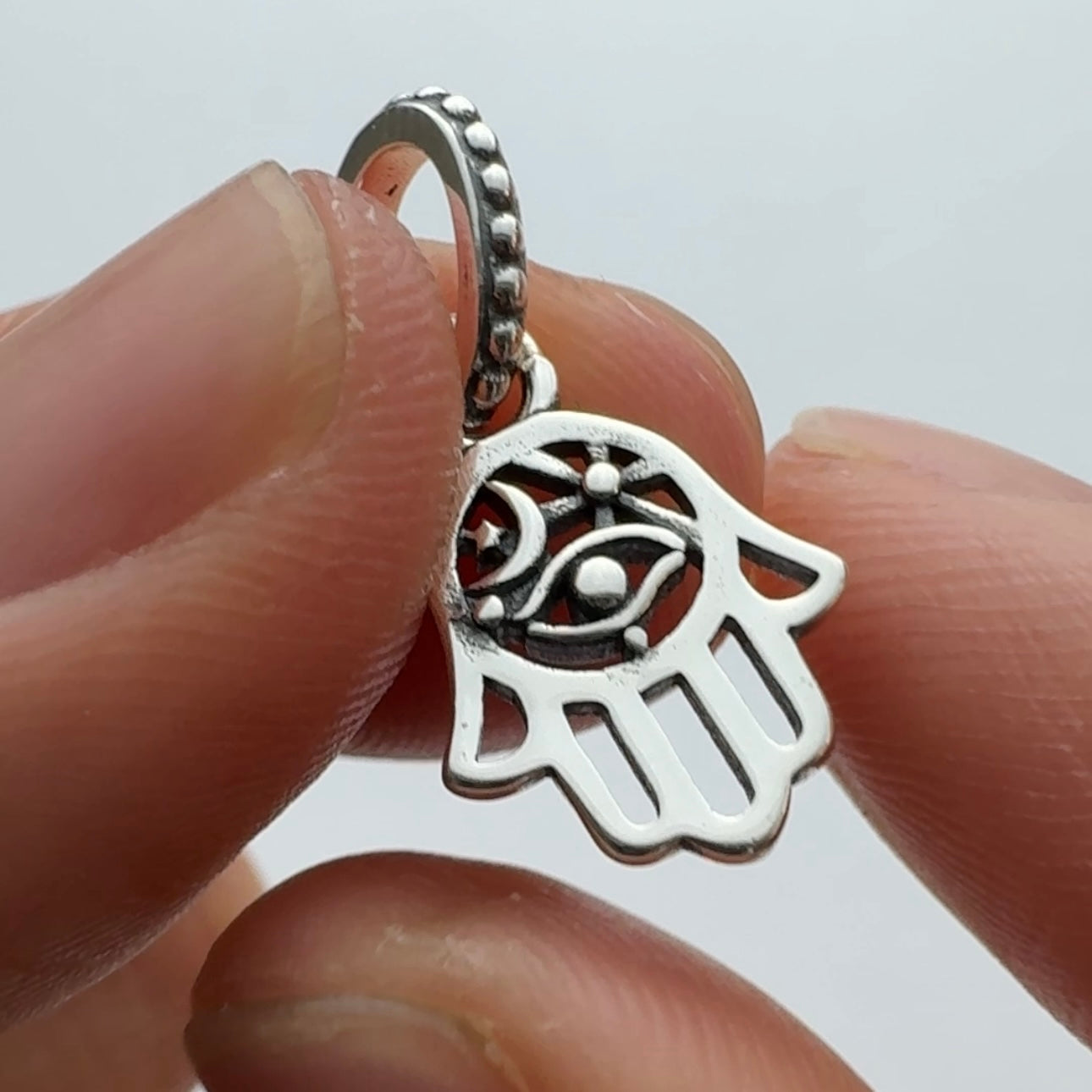 Charm Colgante Mano Hamsa