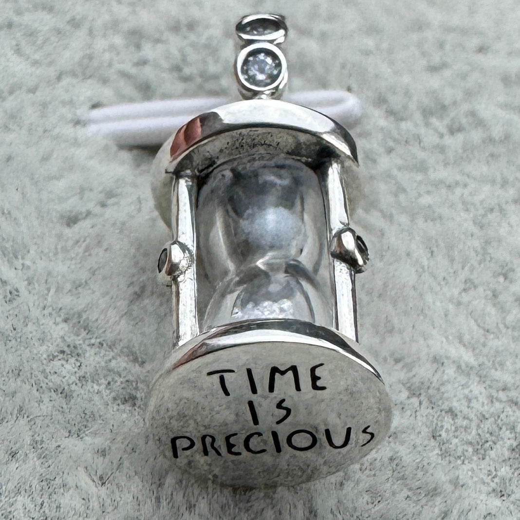 Charm Colgante Reloj De Arena