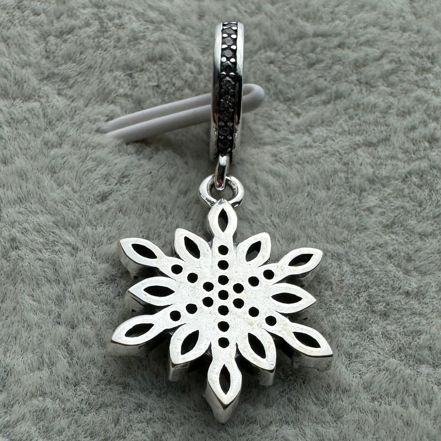 Charm Colgante Copo De Nieve