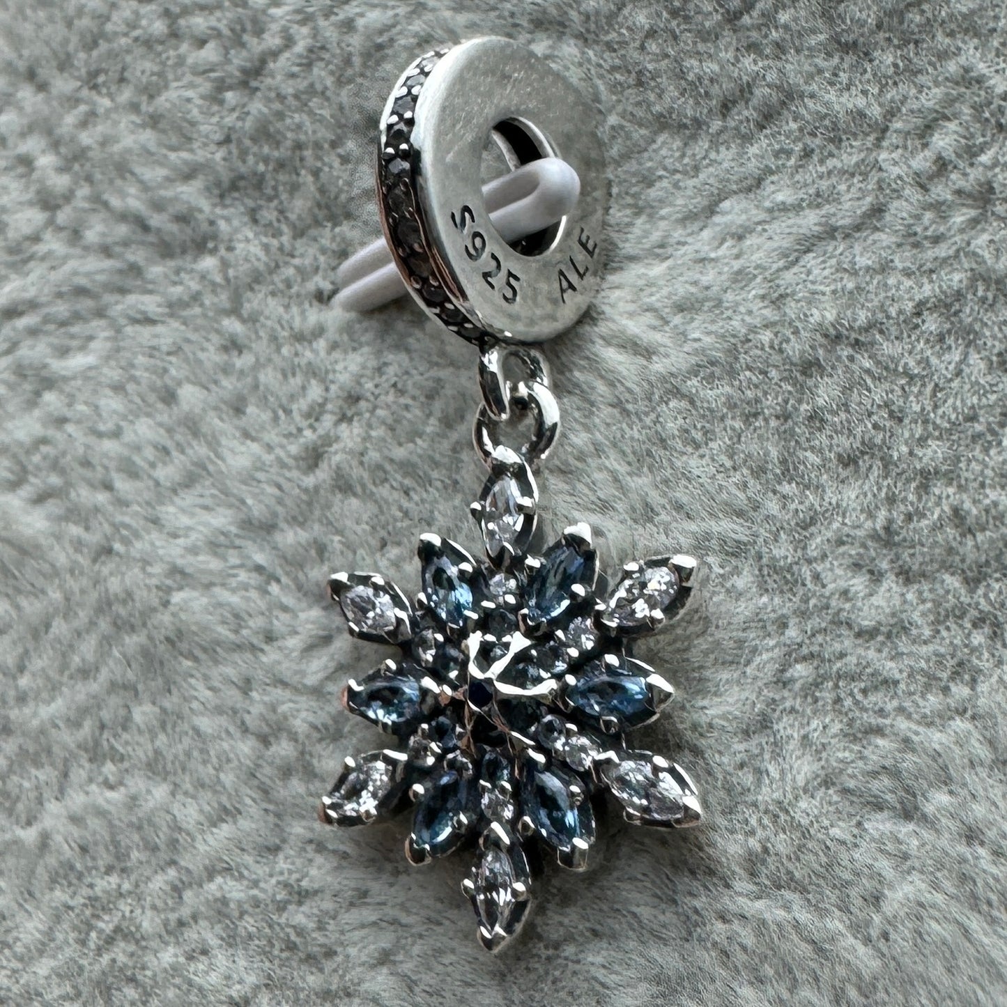 Charm Colgante Copo De Nieve