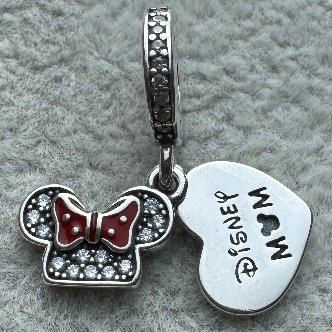Charm Colgante Doble Minnie Disney Parks