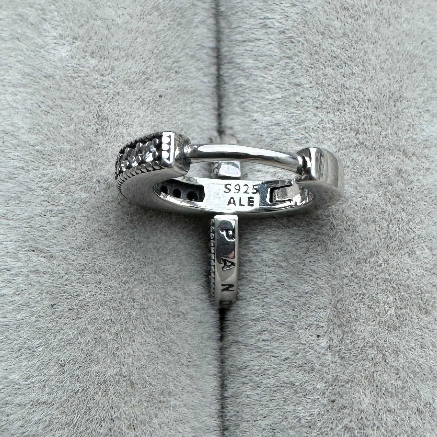 Aretes Con Colgante Pavé