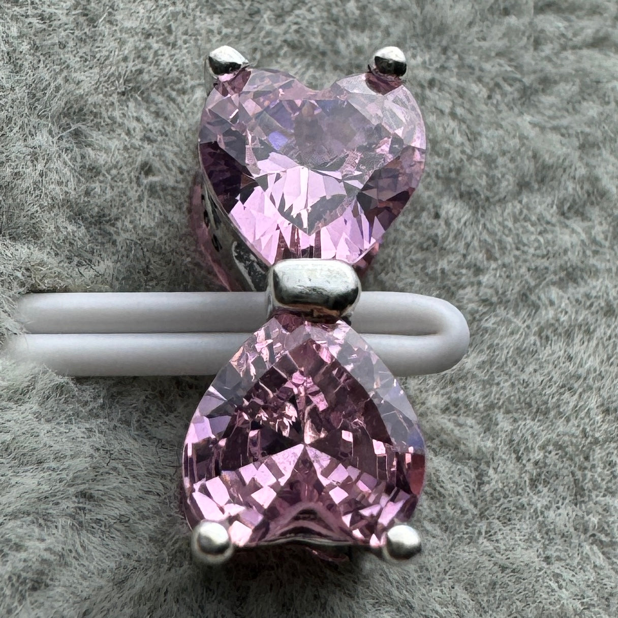 Charm Moño Rosa