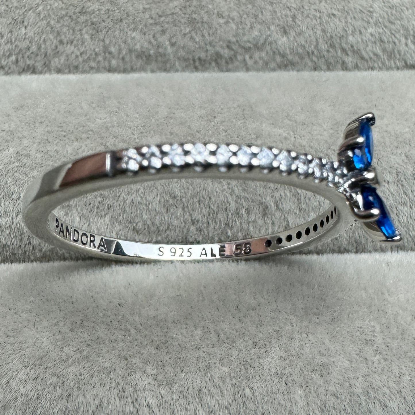 Anillo Mariposa Azul