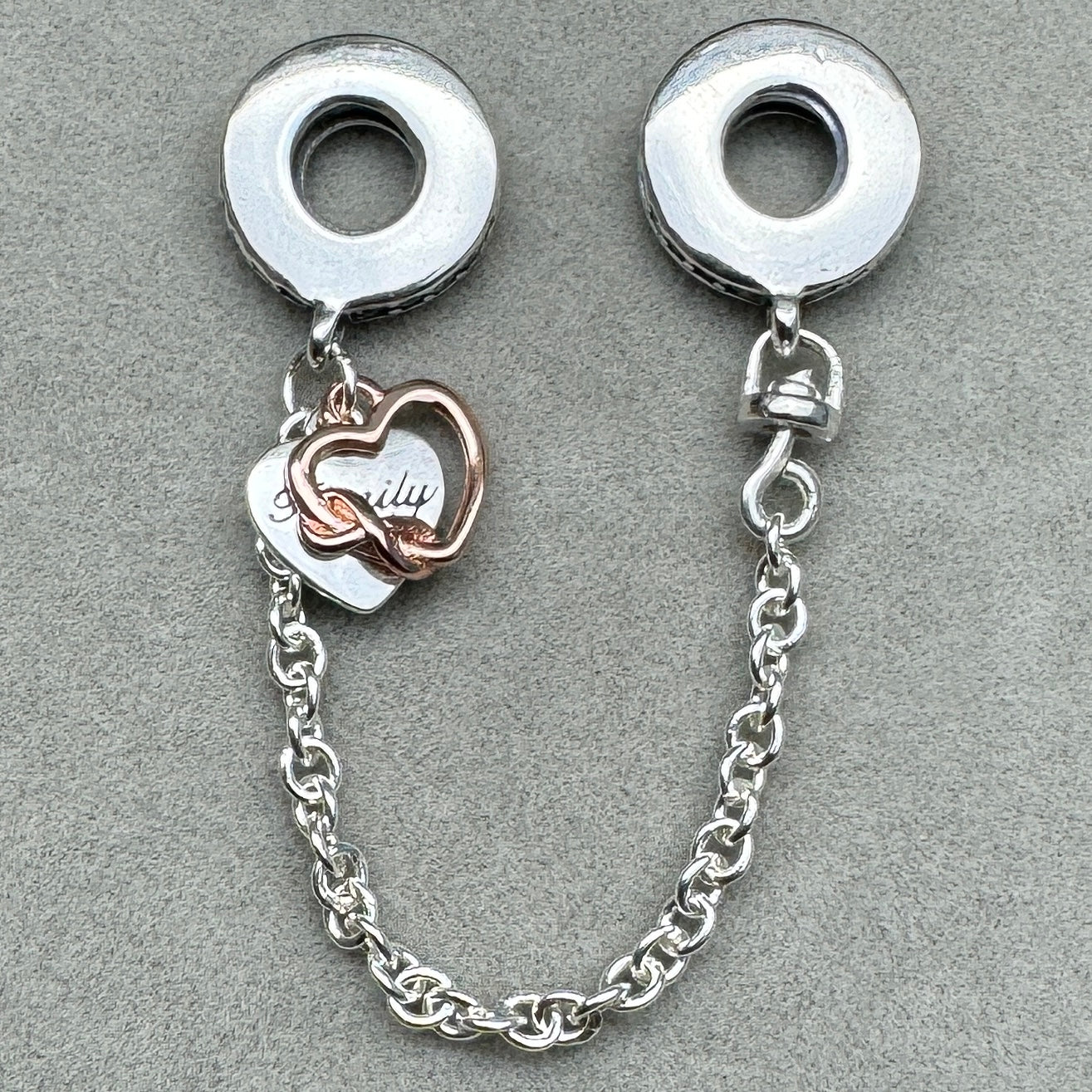 Cadena De Seguridad Corazón Familiar