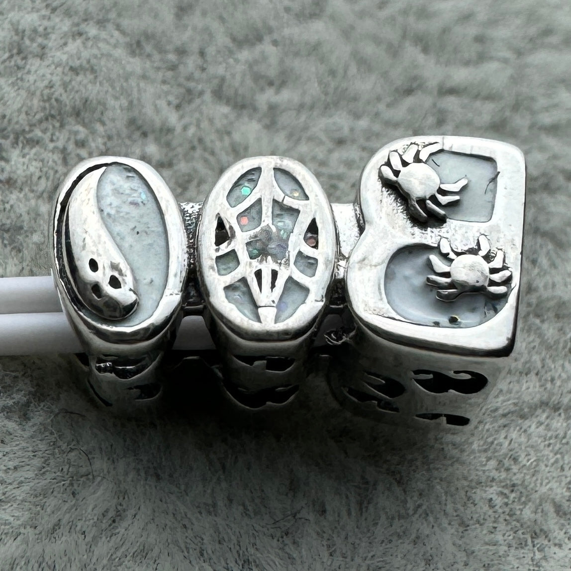 Charm Letras Boo Que Brilla En La Oscuridad