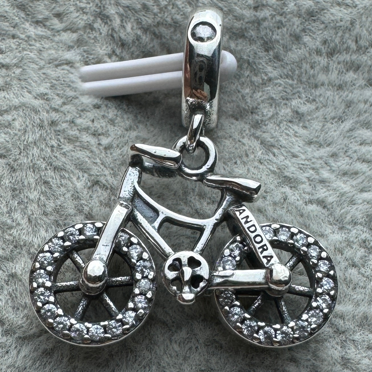 Charm Colgante Bicicleta (Se Le Mueven Las Llantas)