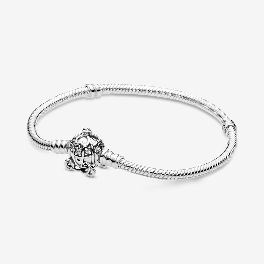 Brazalete Flexible Cierre Carroza De Cenicienta