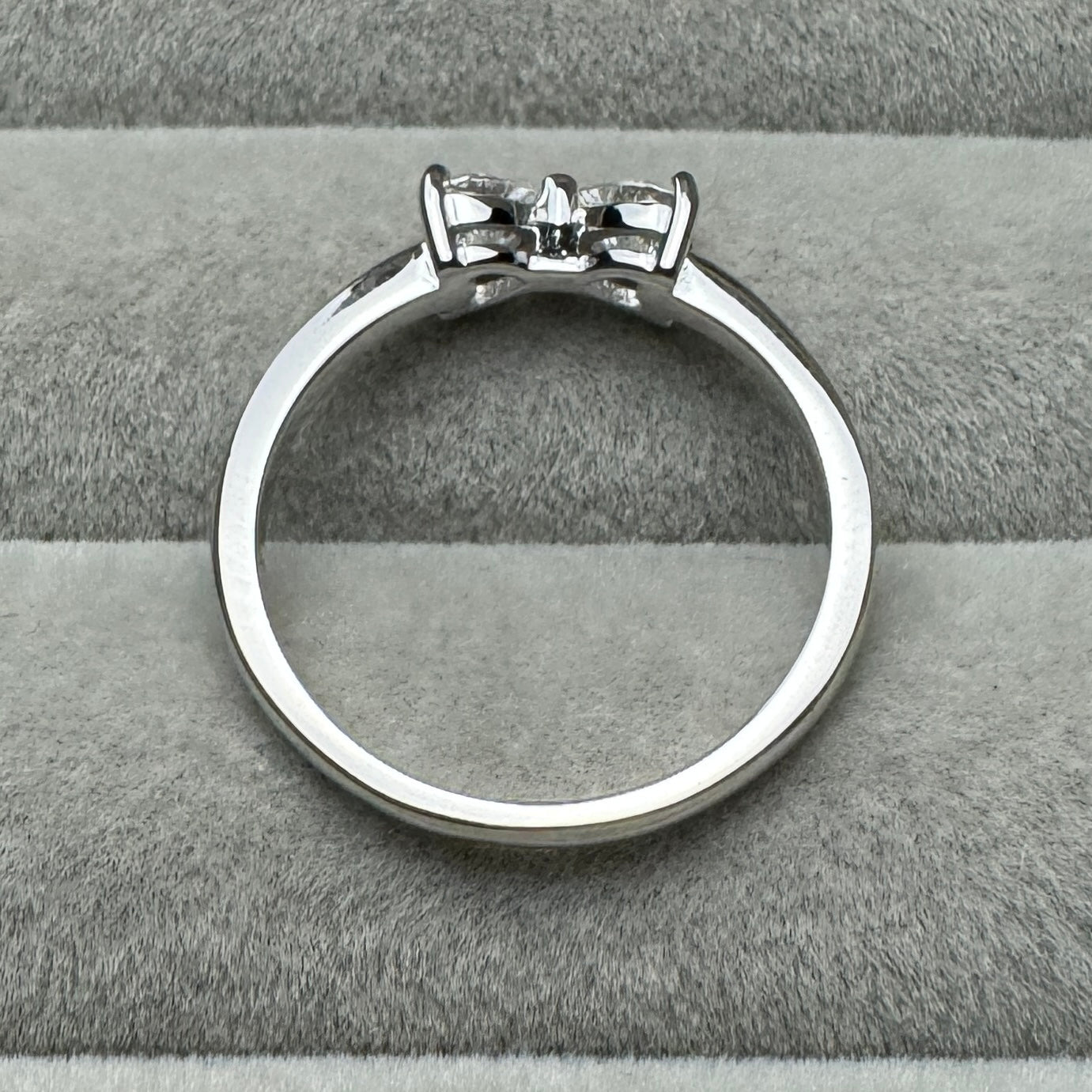 Anillo Moño Moissanita