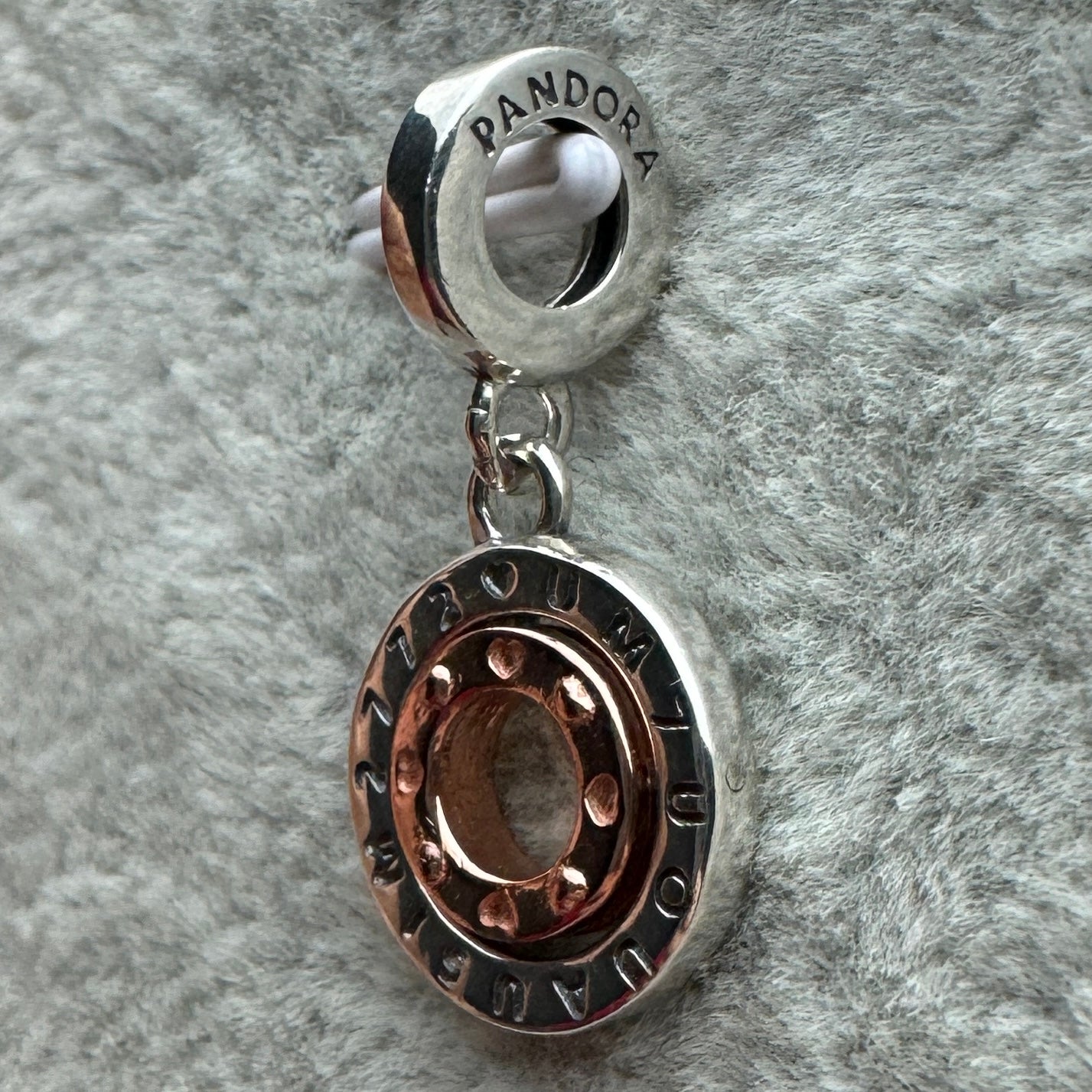 Charm Colgante Dos Tonos