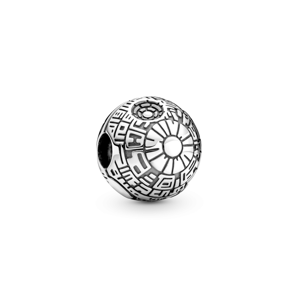 Charm Clip De Seguridad Estrella De La Muerte Star Wars Disney