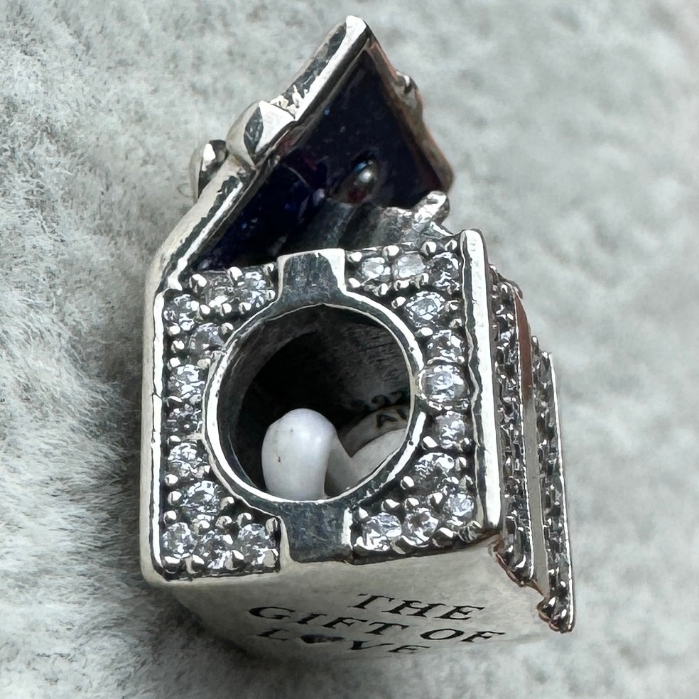 Charm Caja De Regalo Brillante Pandora 4