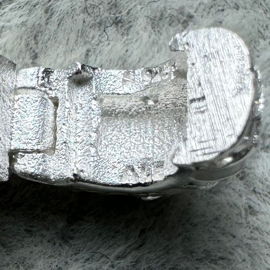 Charm Clip De Seguridad Brillante Blanco Pandora Vista Desde Adentro
