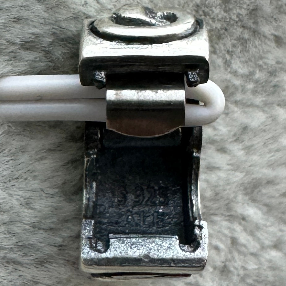 Charm Clip De Seguridad Corazones Entrelazados Pandora Vista Desde Adentro