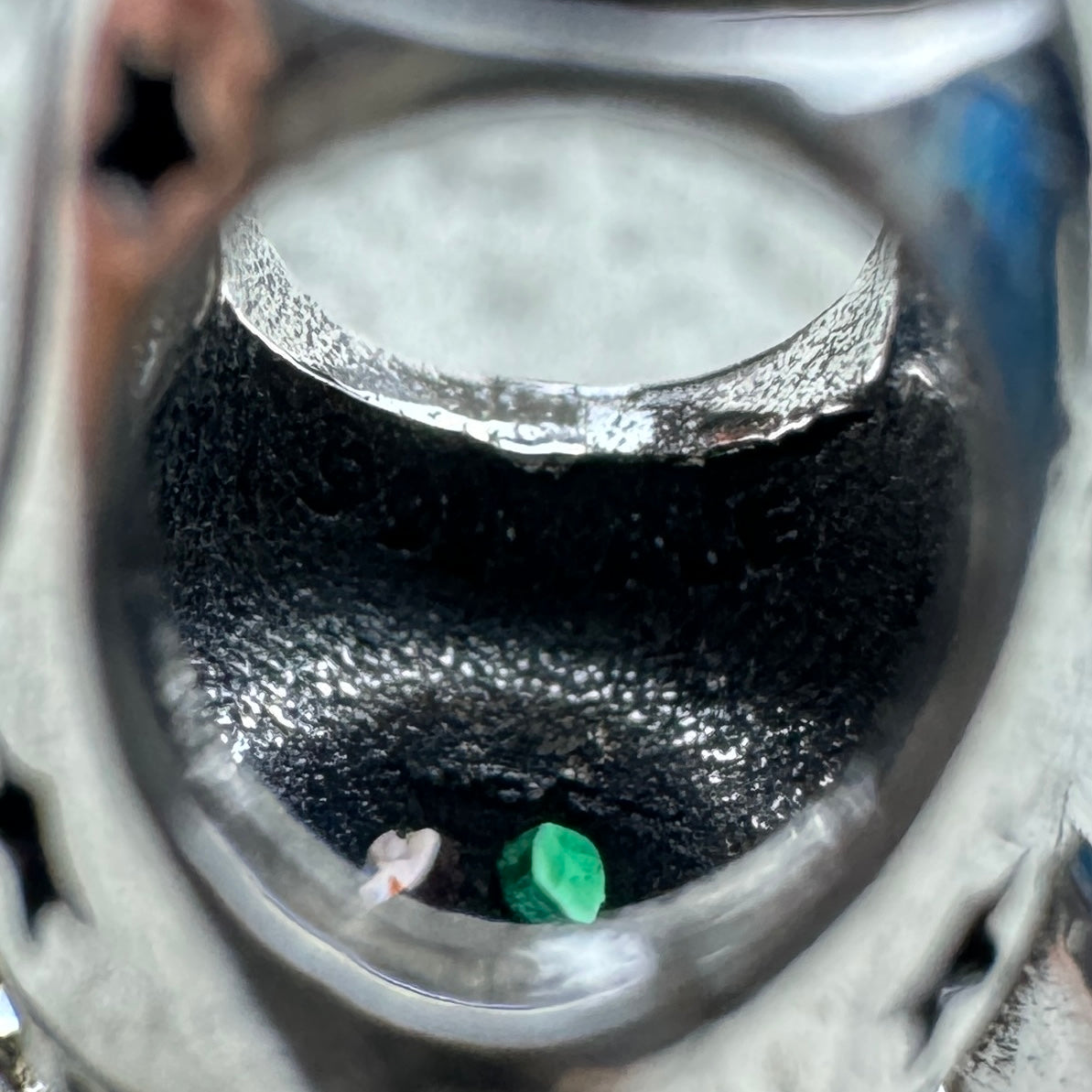 Charm Cohete Pandora Vista Del Grabado Interior