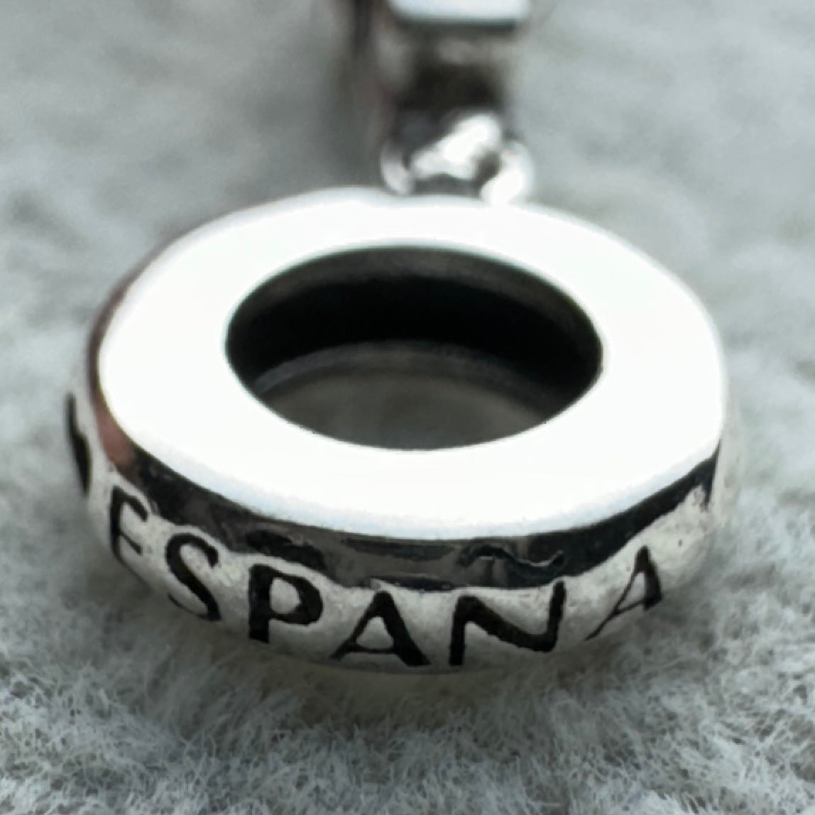 Charm Colgante Abanico De España Pandora Vista Del Aro