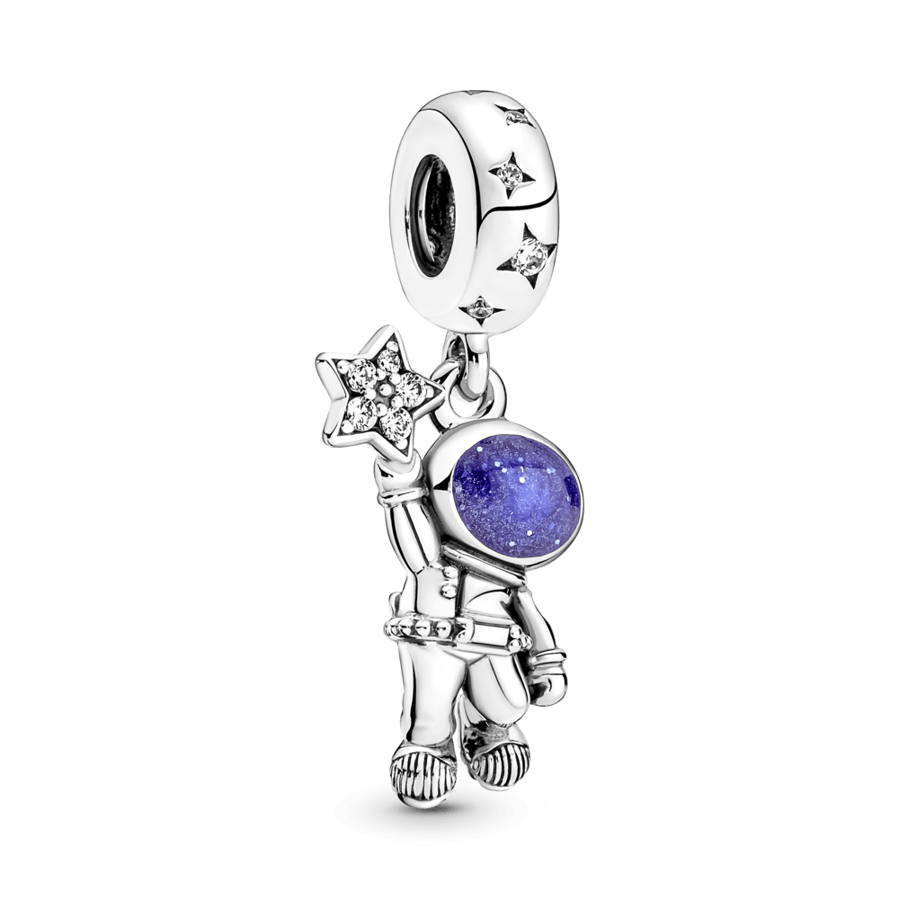 Charm Colgante Astronauta En La Galaxia Pandora