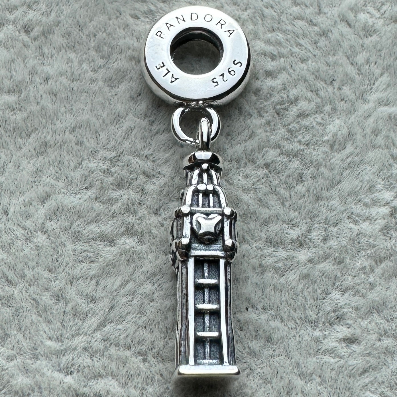 Charm Colgante Big Ben Londres Vista Frontal