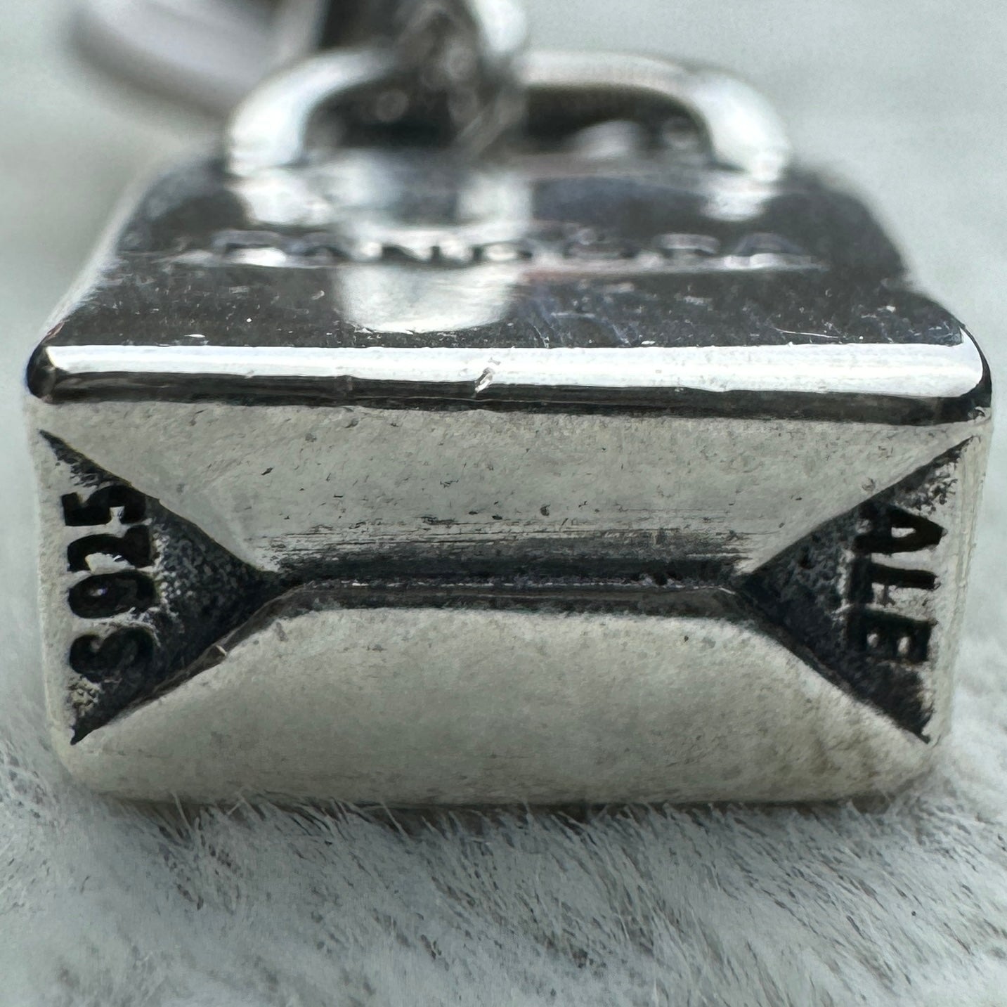 Charm Colgante Bolsa De Compras Pandora Vista Desde Abajo