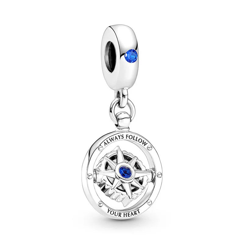 Charm Colgante Brújula Giratoria Pandora