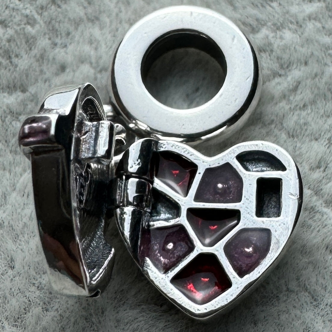 Charm Colgante Caja De Chocolates Que Se Abre Pandora Vista Desde Adentro Chocolates