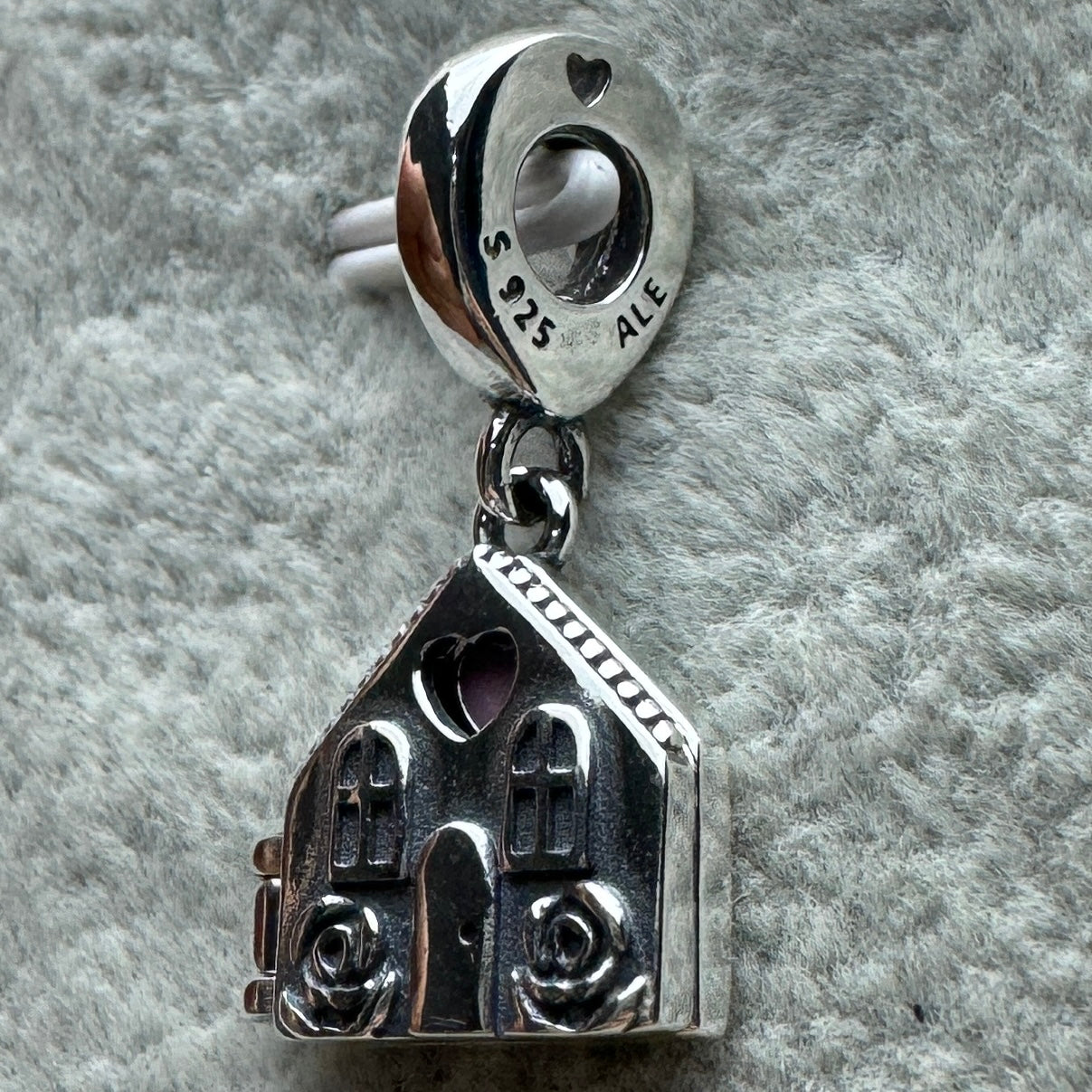 Charm Colgante Casa Que Se Abre Pandora Vista Lateral