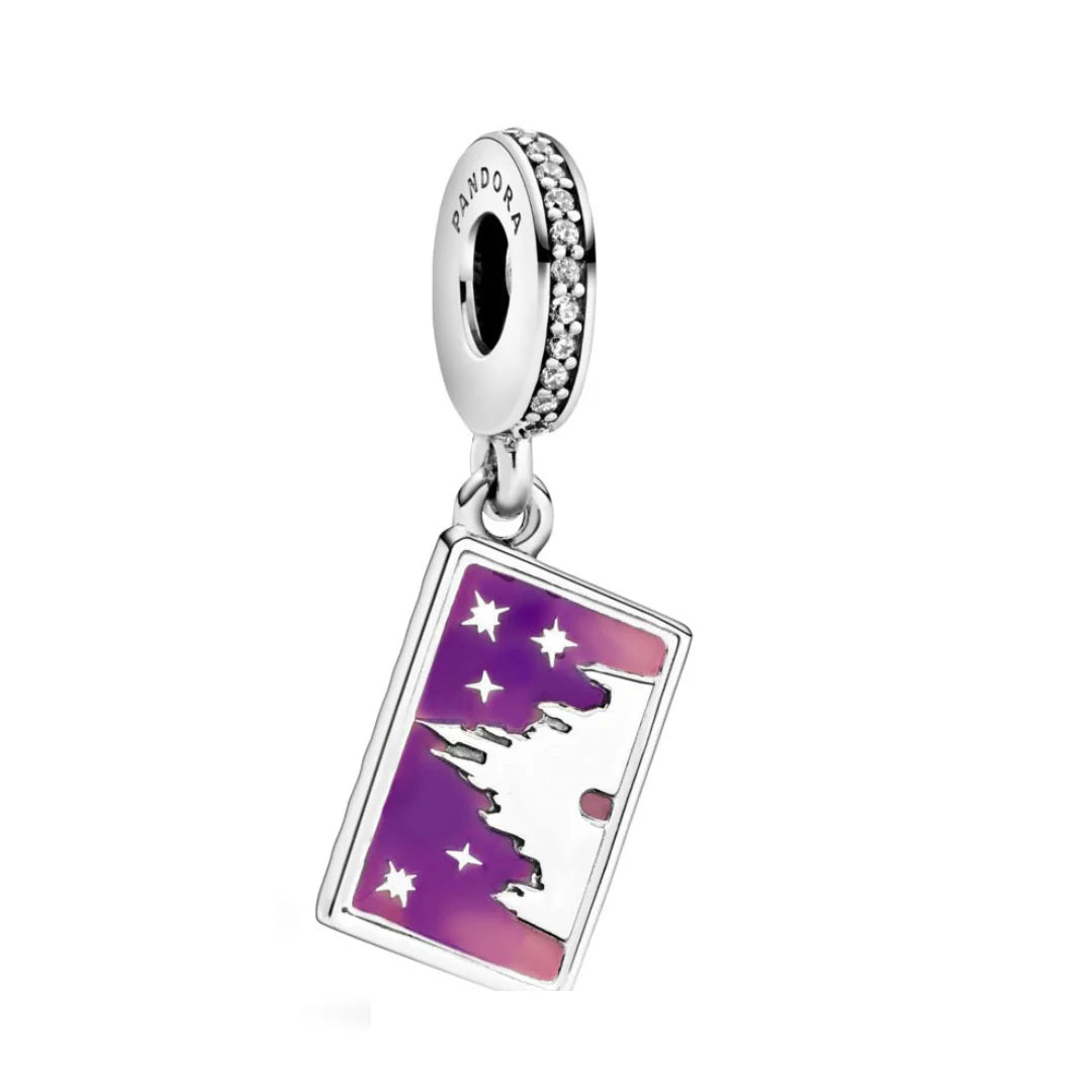 Charm Colgante Castillo Carta Disney Parks