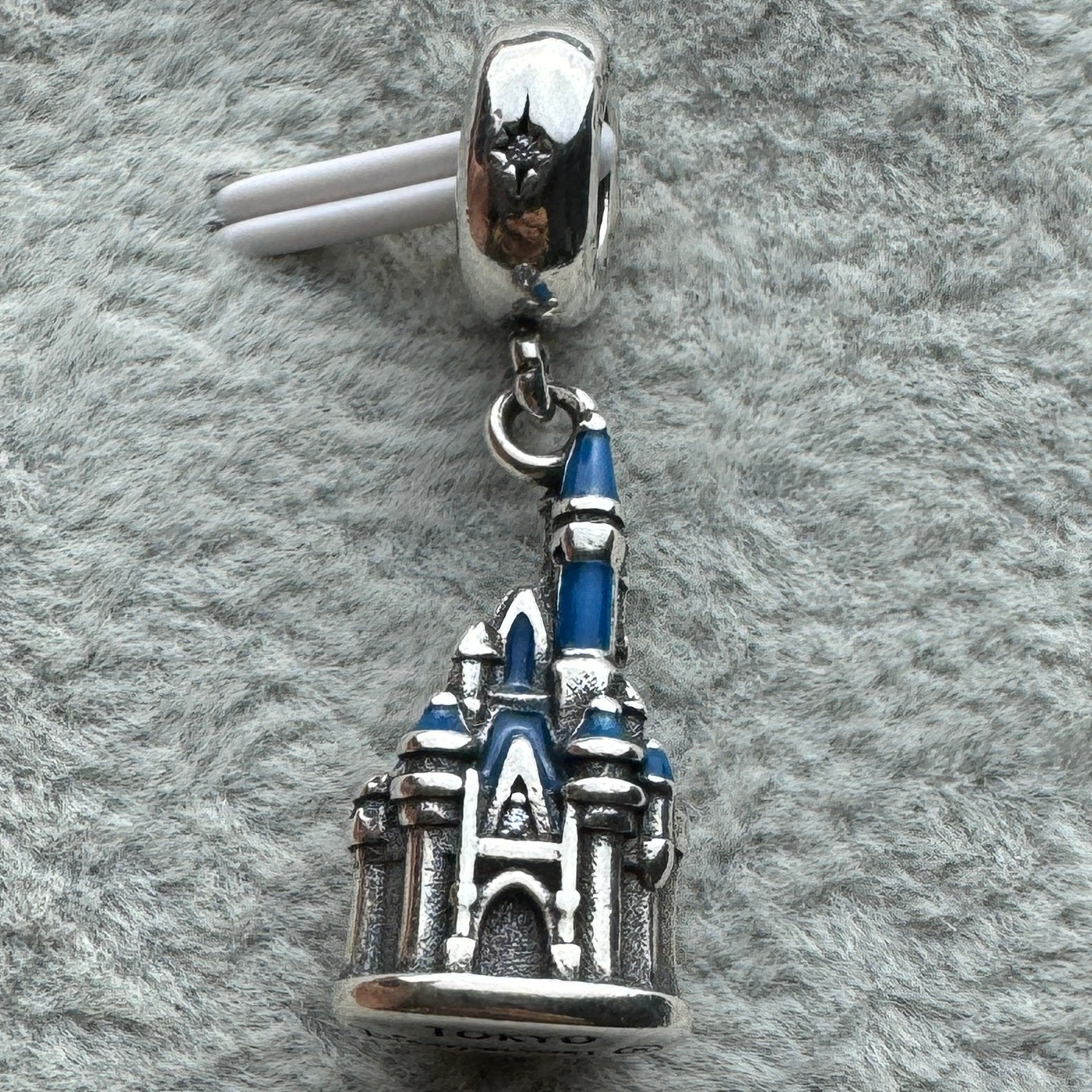 Charm Colgante Castillo Disney Resort Tokio 2 Vista Frontal