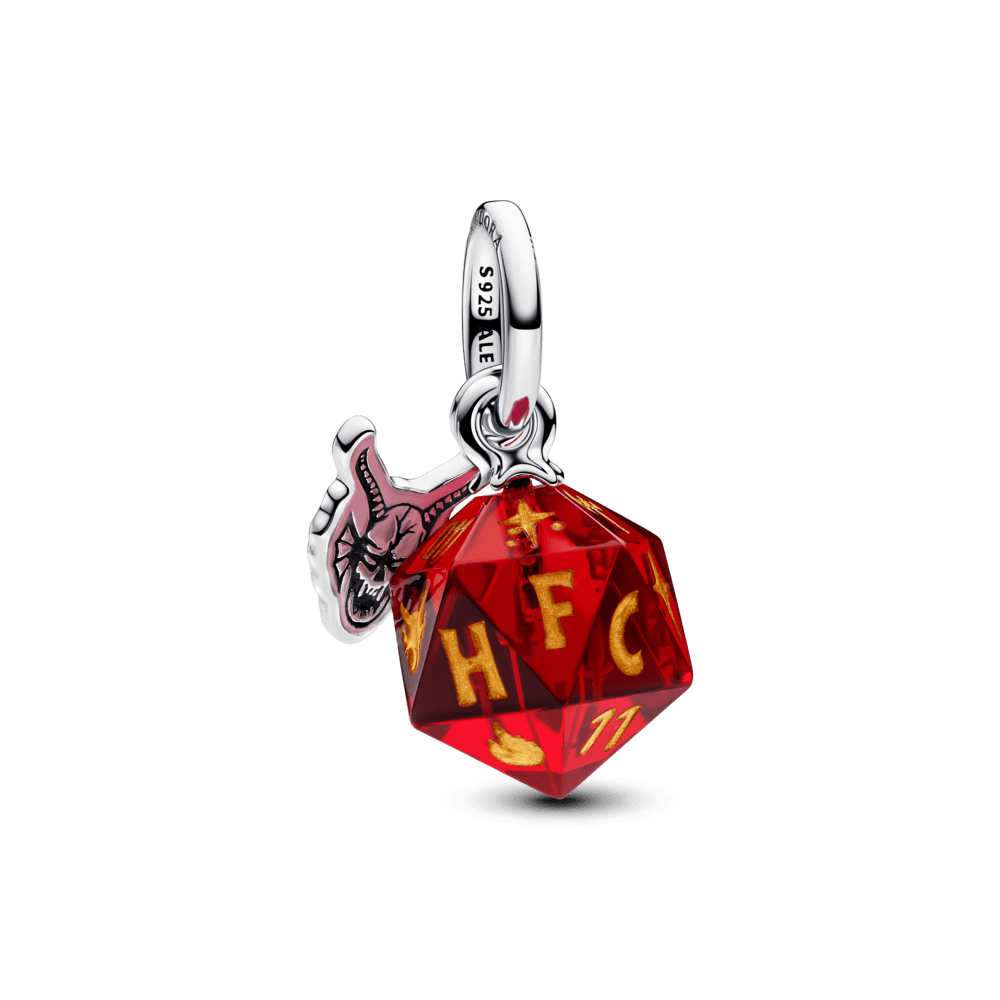 Charm Colgante Dado Club Del Fuego Infernal Stranger Things Pandora