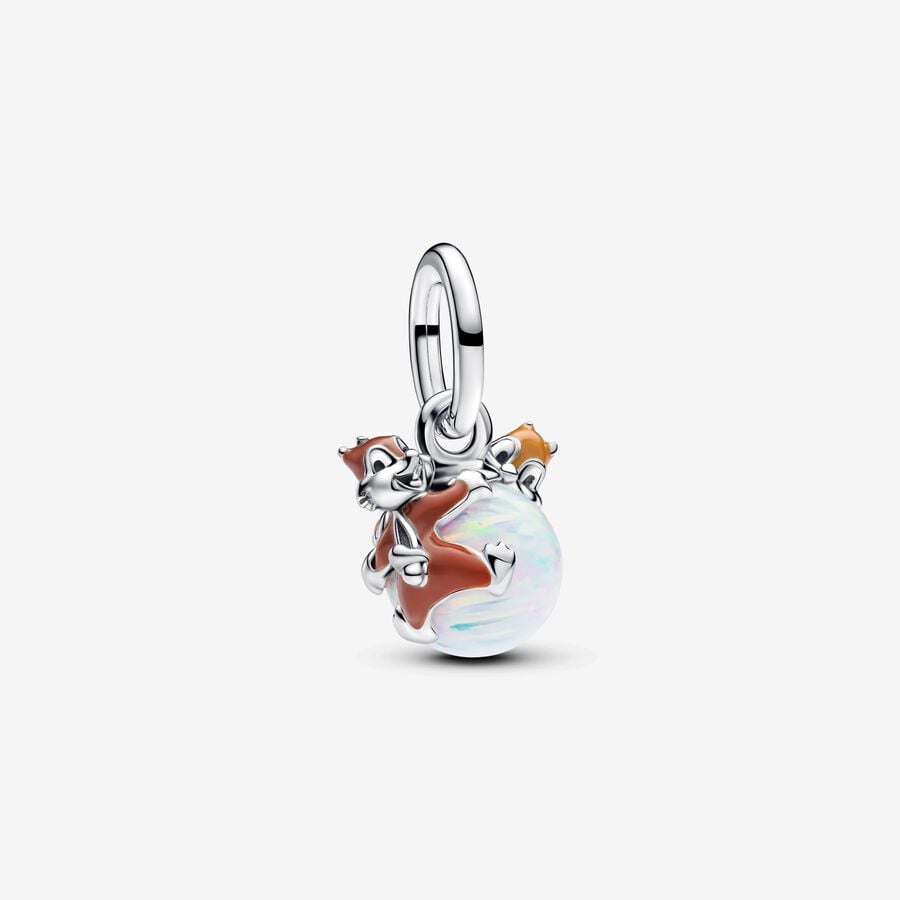 Charm Colgante Opalescente Ardillas Chip Y Dale (Chip Y Chop) Disney Pandora