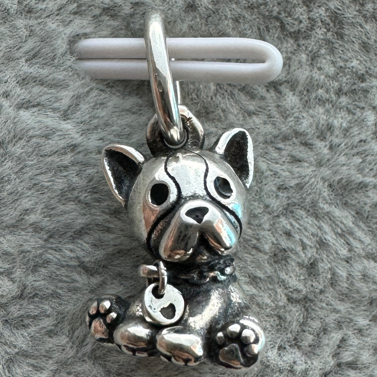 Pandora Charms Perro Bulldog Charm Colgante Perro Bulldog