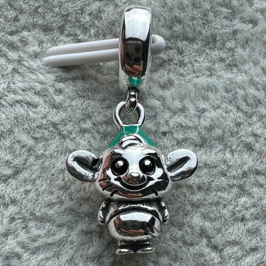 Charm Colgante Ratón Gus Gus Princesa Cenicienta De Disney Pandora Vista Frontal