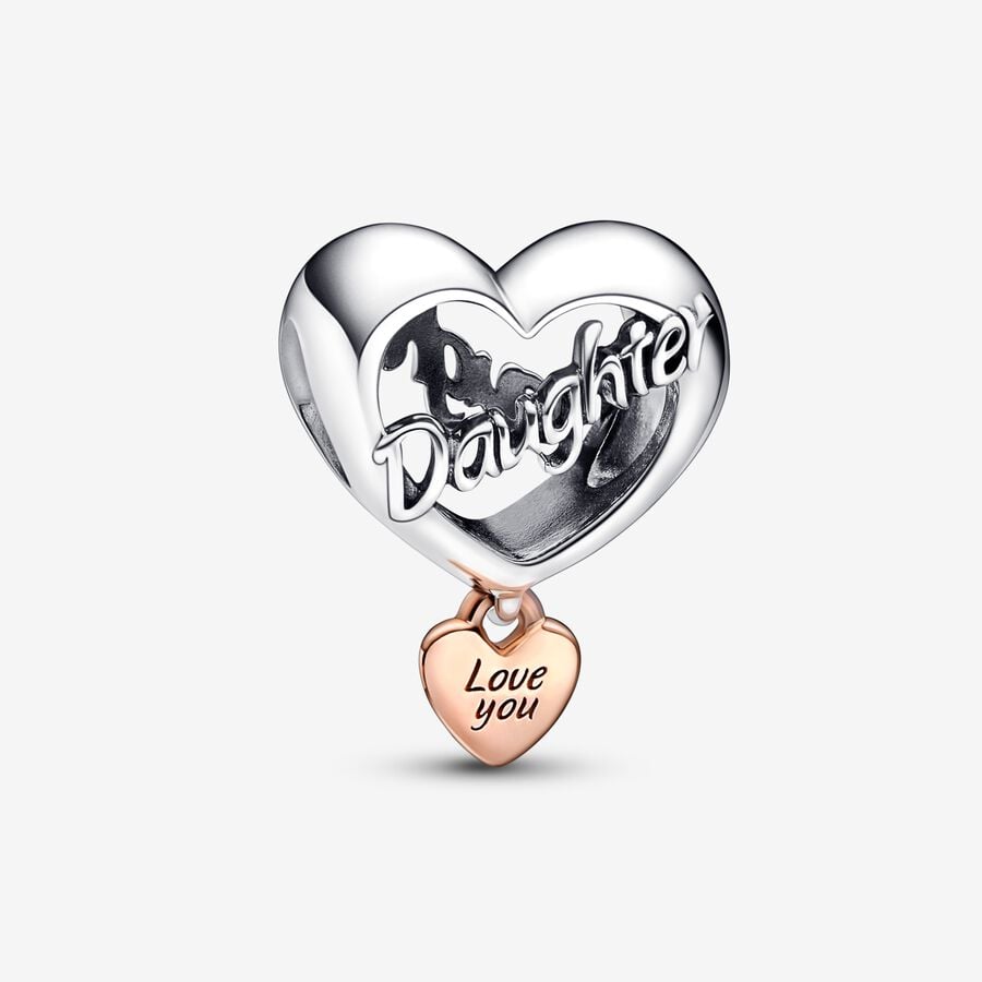 Charm Corazón Te Quiero Hija Pandora
