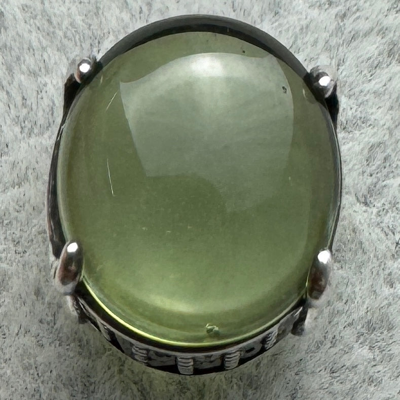 Charm De Cristal De Murano Verde Brillante Pandora Vista Frontal