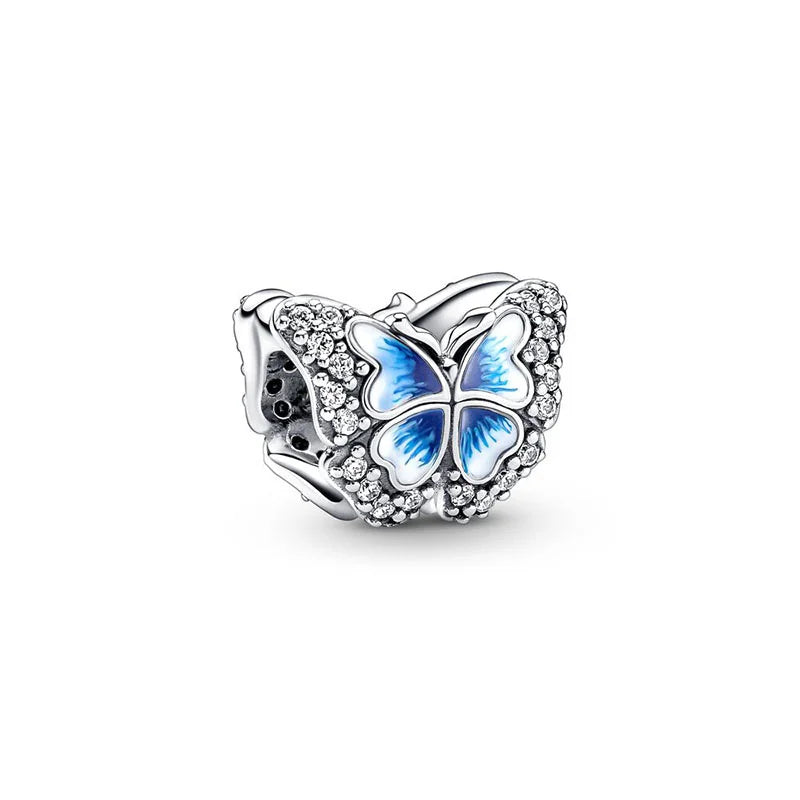 Charm Mariposa Azul Brillante Pandora