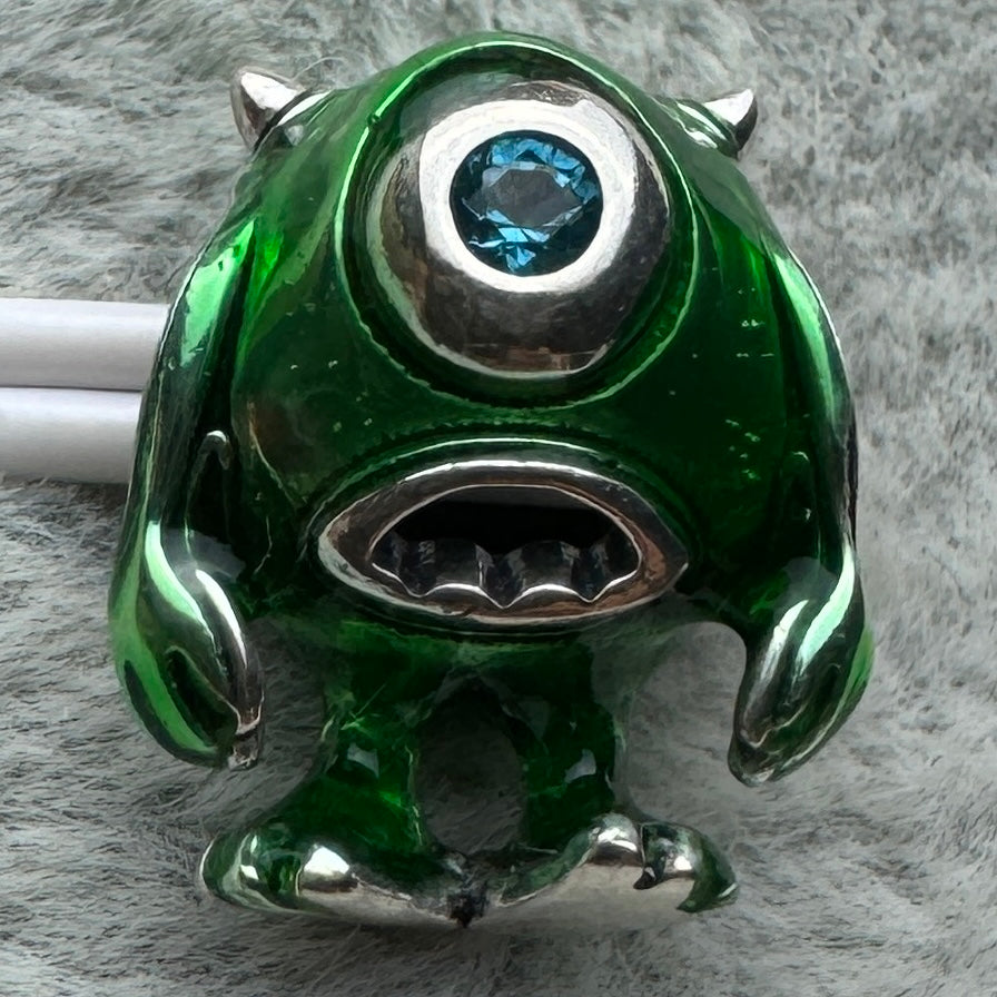 monsters inc pandora charms Charm Mike Wazowski De Monsters Inc. Disney – DijesUniversal