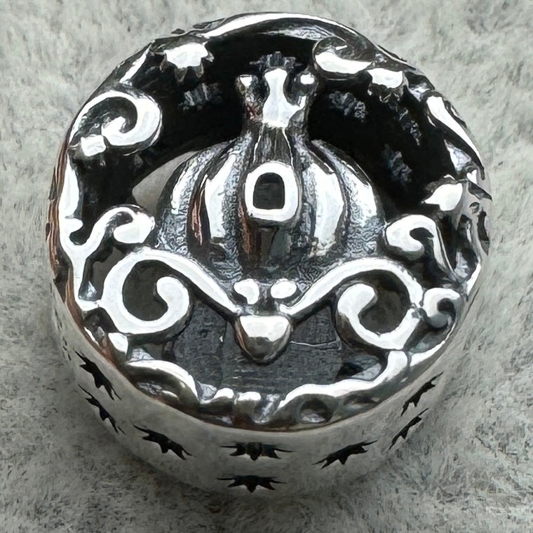Charm Redondo Carruaje Princesa Cenicienta Disney Vista Frontal