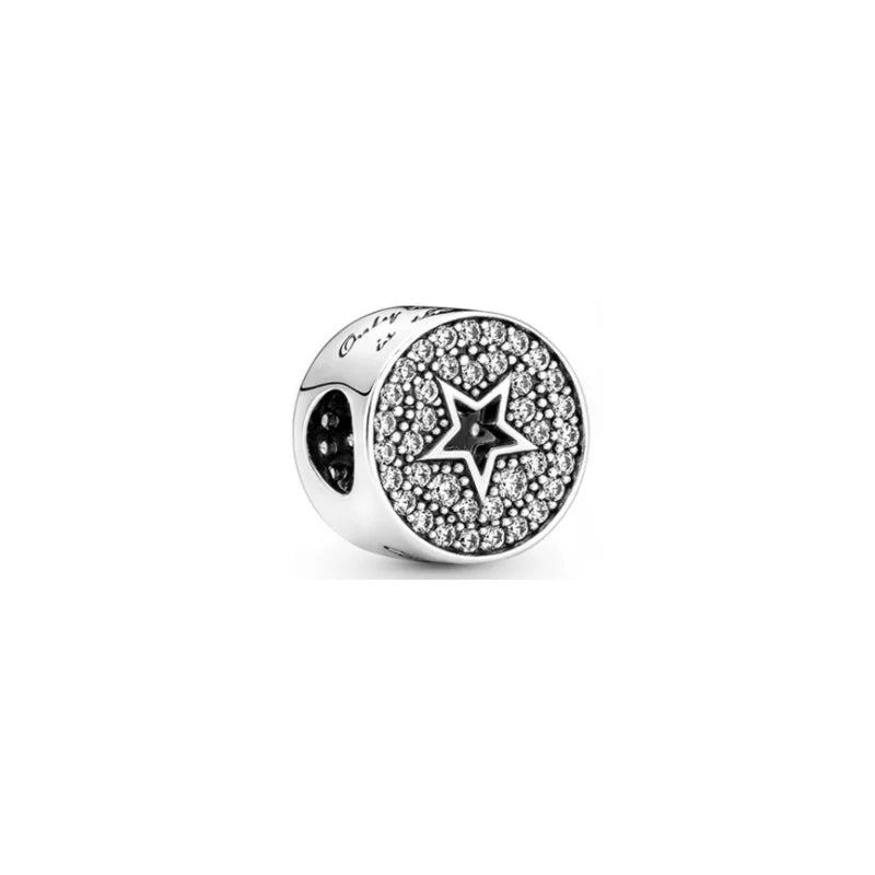 Charm Redondo Estrella Brillante Pandora 6
