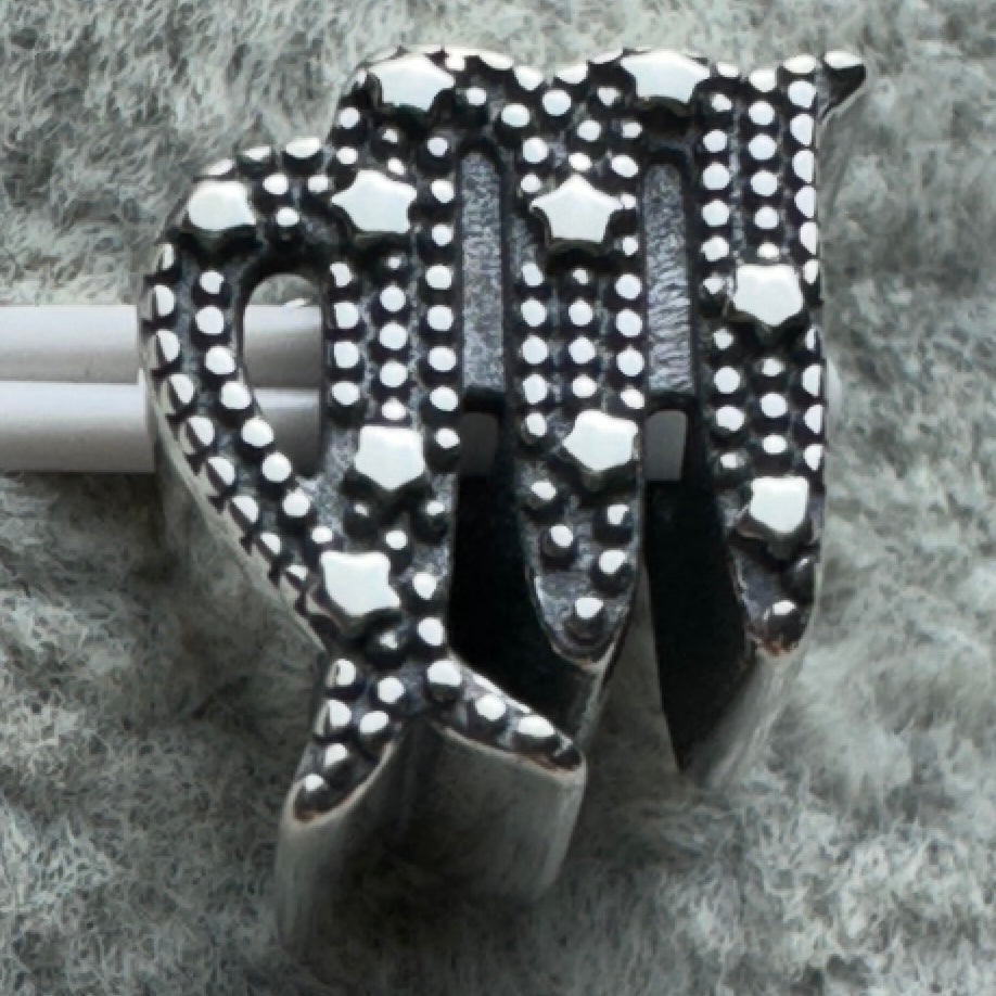 Charm Signo Del Zodiaco Virgo Brillante Pandora Vista Desde Atrás