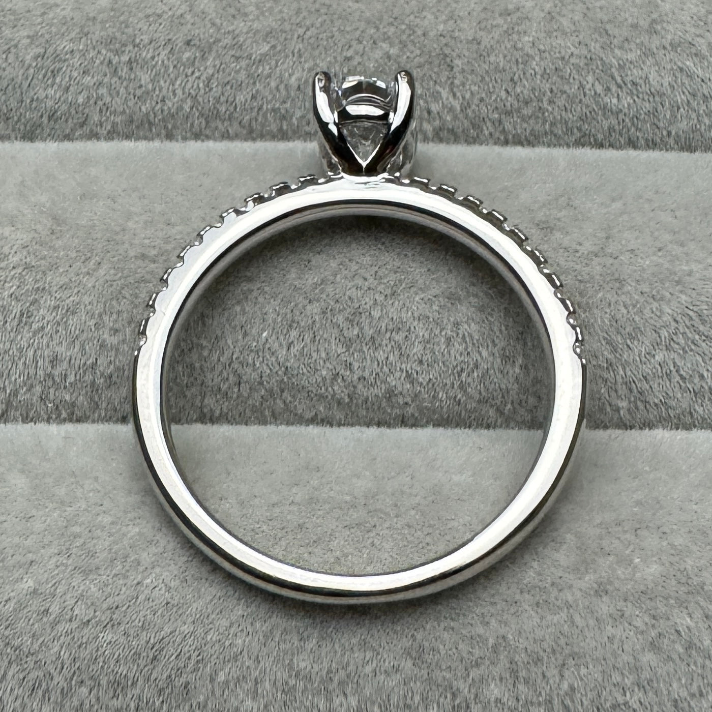 Anillo Óvalo Brillante Moissanita