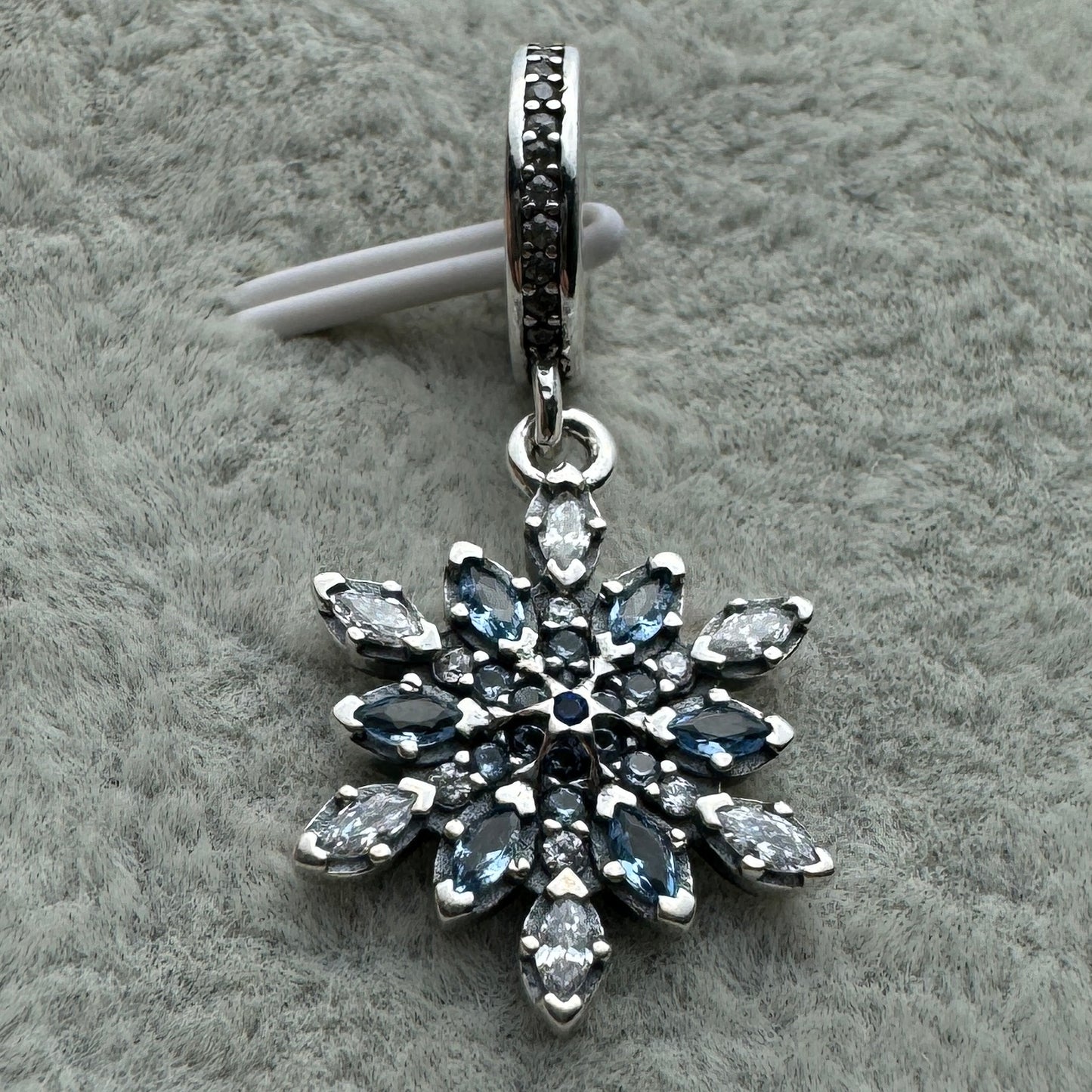 Charm Colgante Copo De Nieve