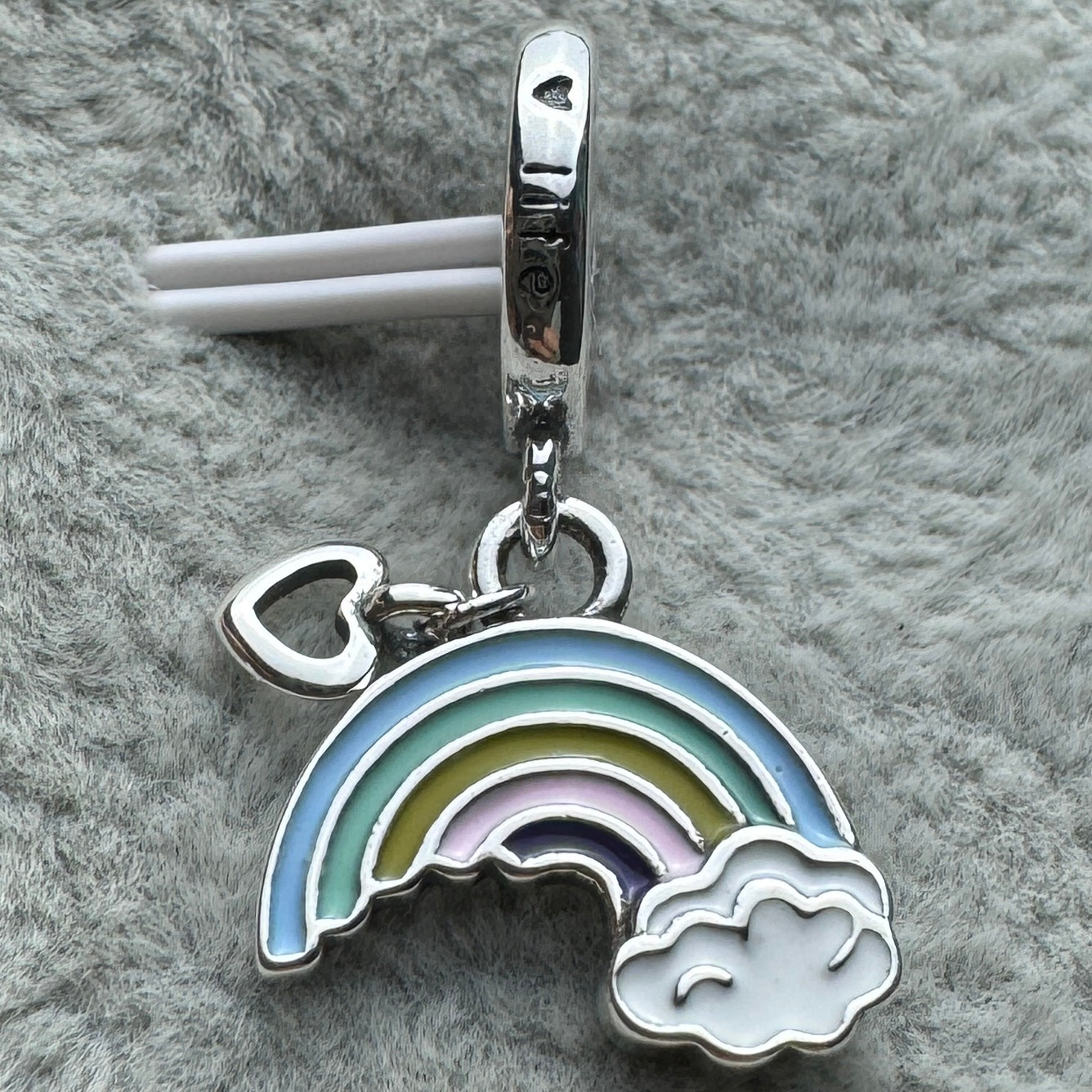 Charm Colgante Arcoíris Y Nube