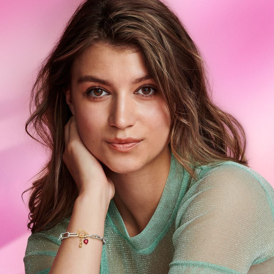 Mini Charm Colgante Corazón Roto De Pandora ME