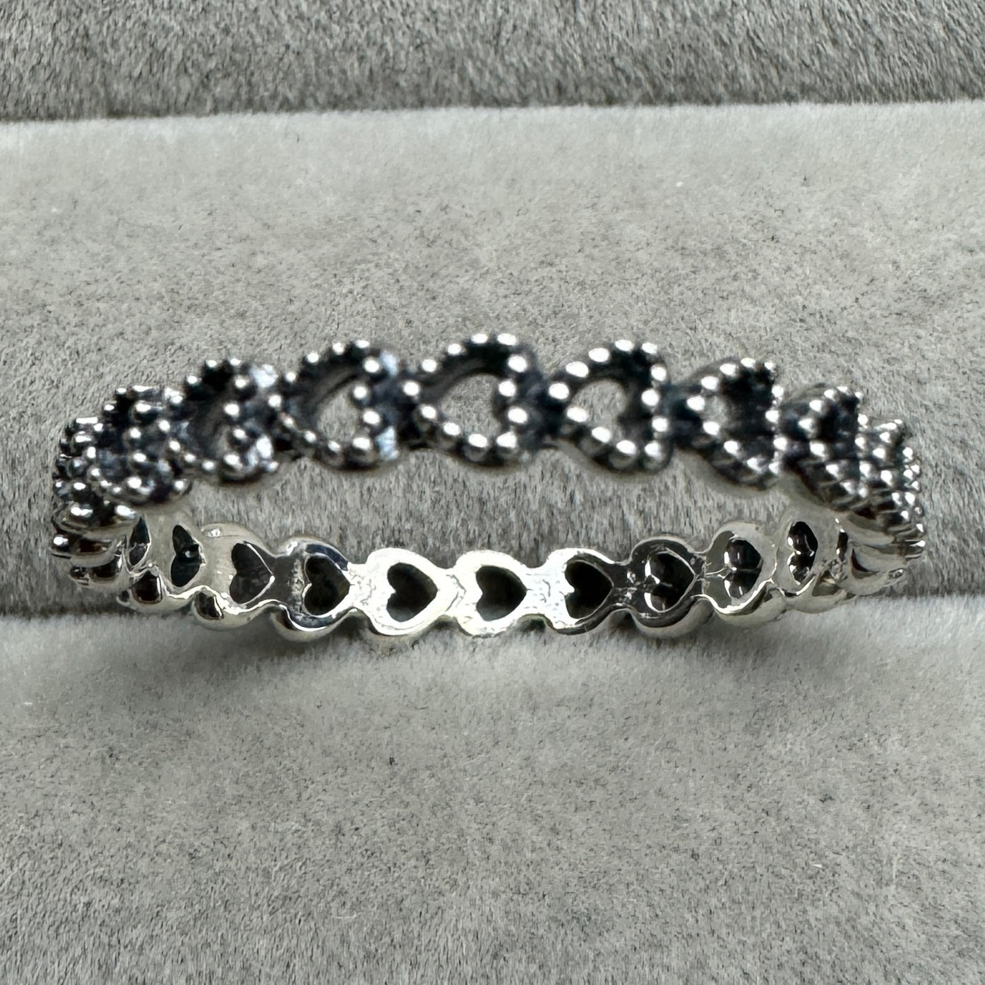 Anillo Corazones Entrelazados